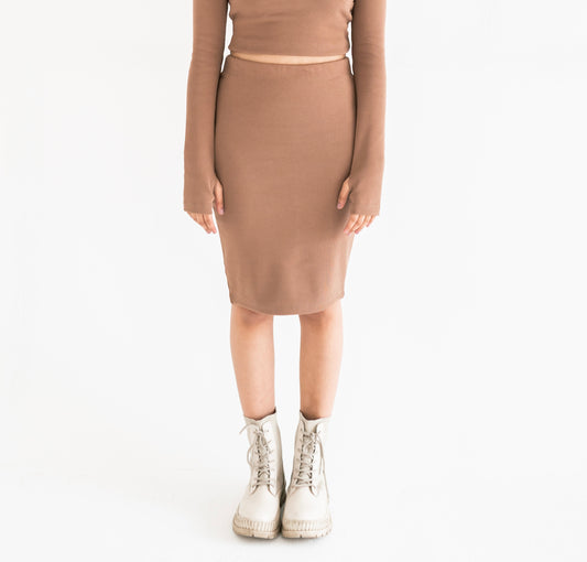 Ribbed Skirt